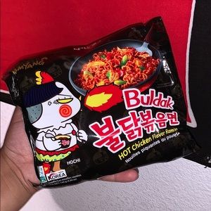 Hot noodle challenge noodles